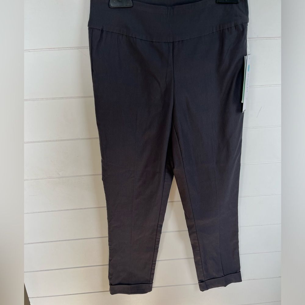 NWT Tribal Stitch Fix grey Eco Flatten cuffed pull on pant size 2